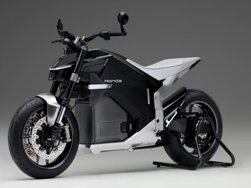    Honda показала свой первый электрический мотоцикл [ВИДЕО]