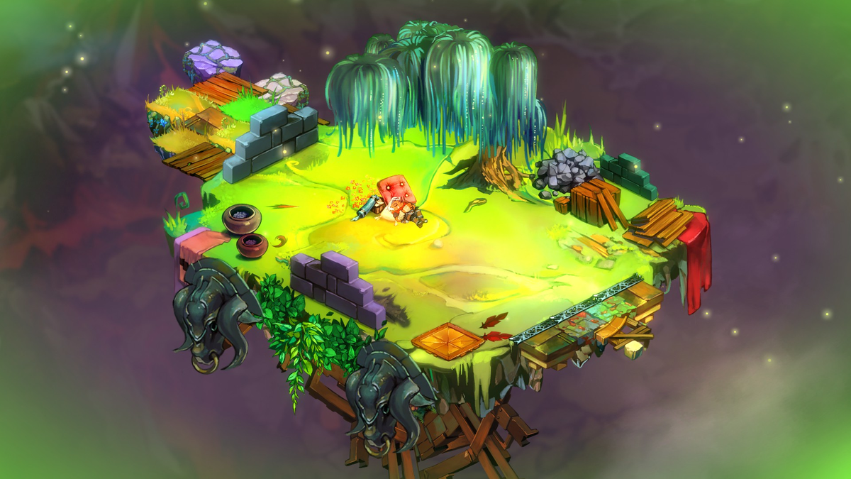 Типичное начало уровня