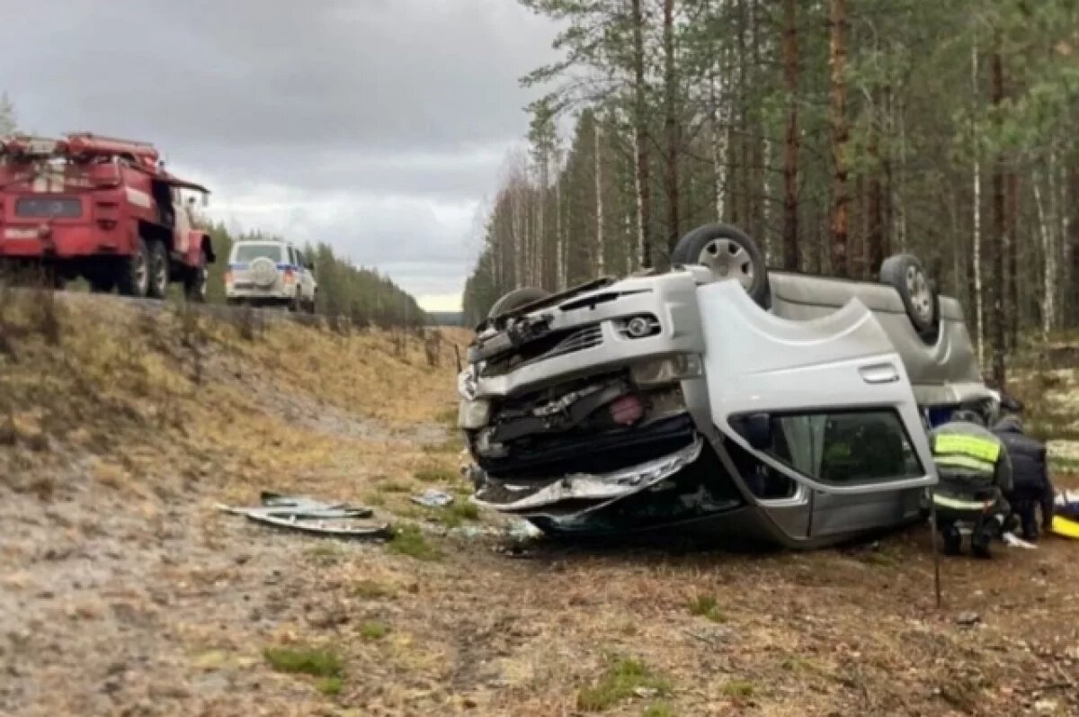    Шесть человек увезли в больницу после ДТП в Медвежьегорском районе