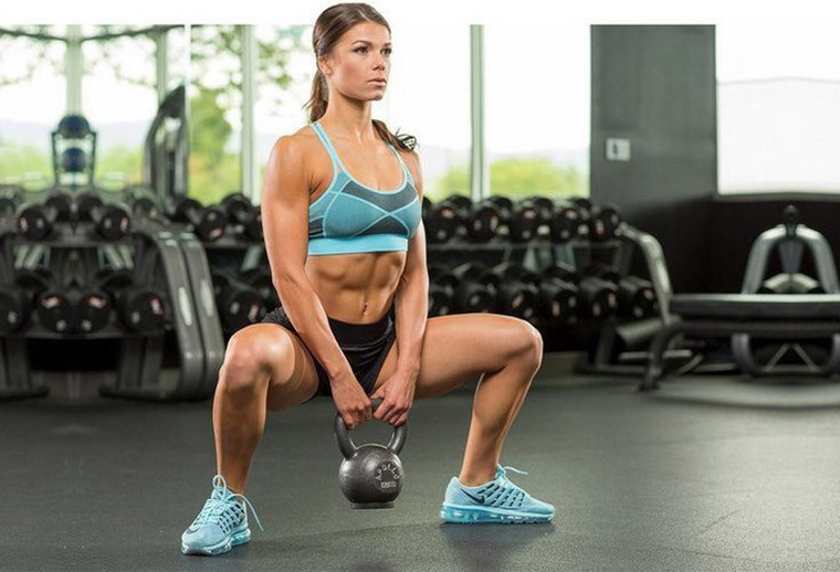 Плие приседание