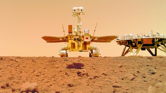    Китайский марсоход "Чжужун" обнаружил возможную береговую линию древнего океана Красной планеты Ирина Петрова