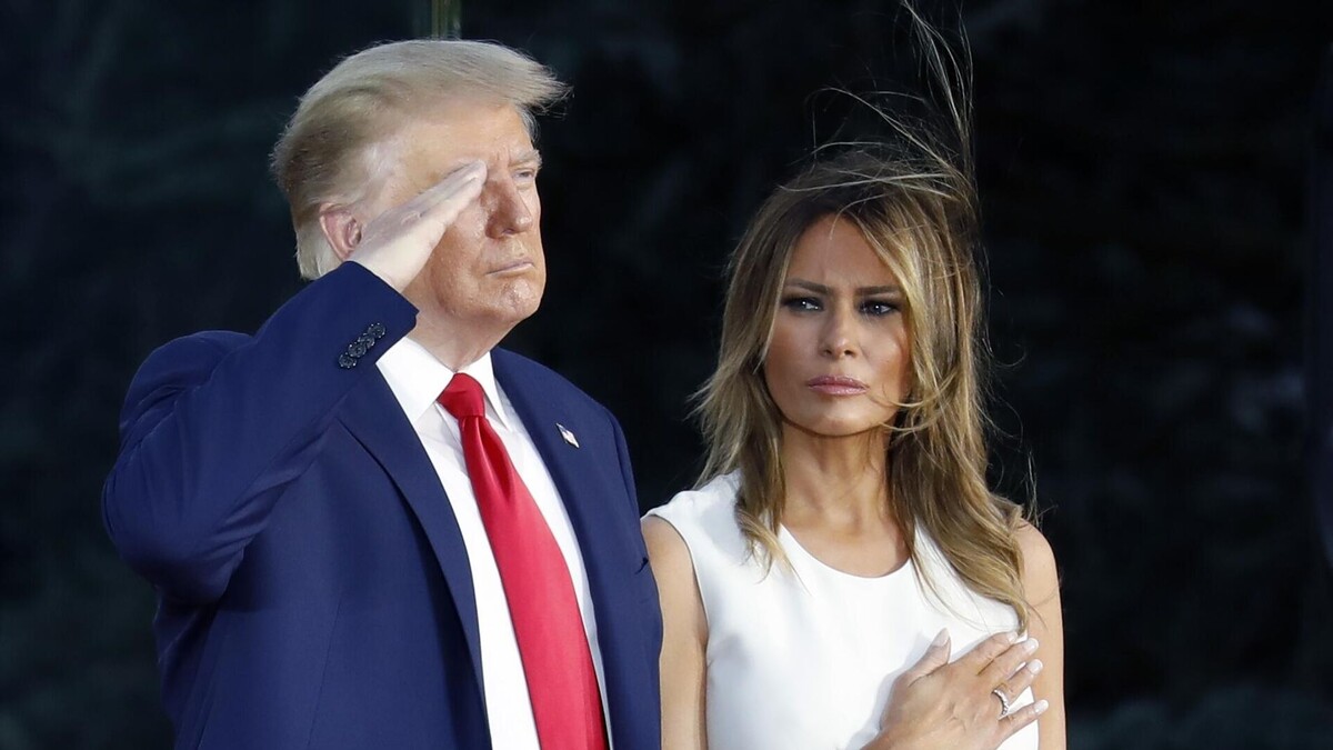 Дональд и Мелания Трамп