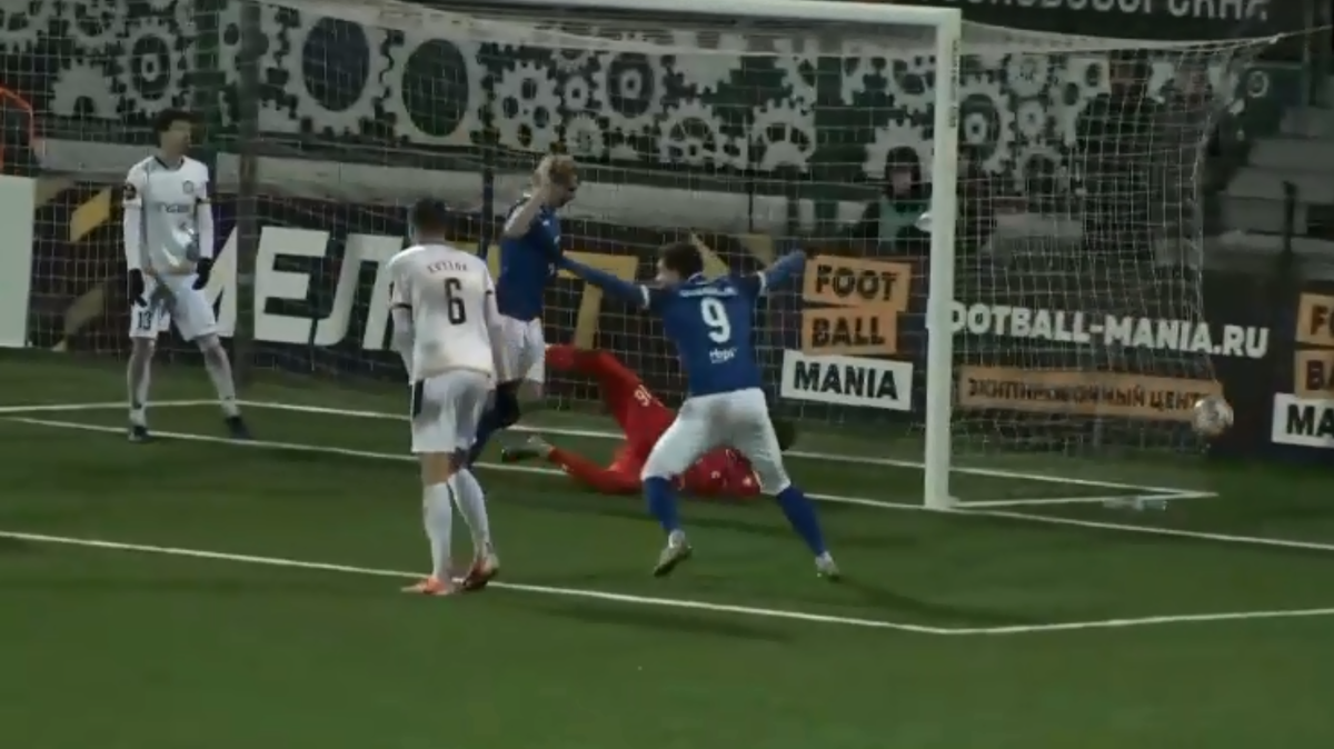 КАМАЗ-Балтика.Гол в ворота КАМАЗА вывел Балтику на первое место,