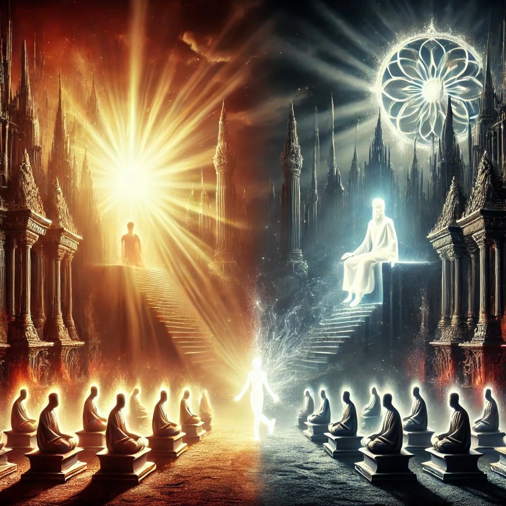 Когда же наступит момент, и Сын Человеческий придёт во славе Своей, тогда и произойдёт разделение, как пастырь отделяет овец от козлов