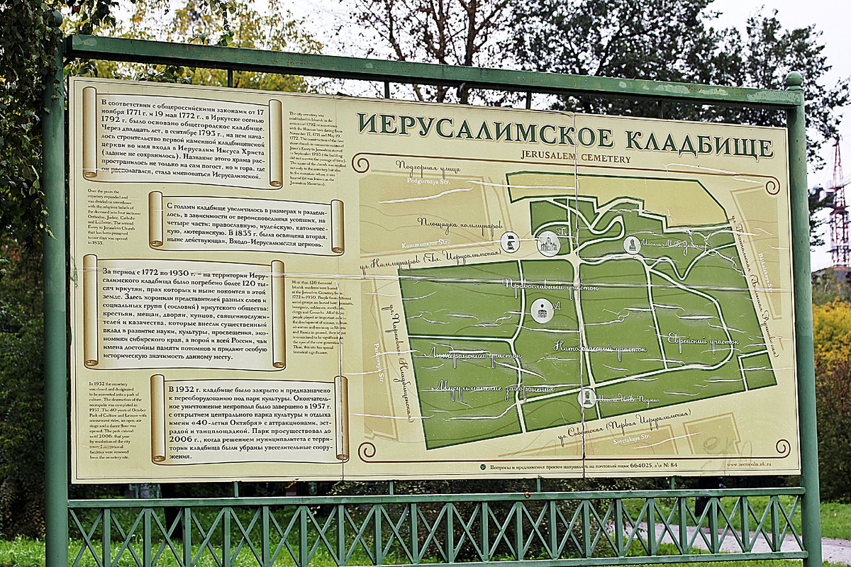 История Иерусалимского кладбища