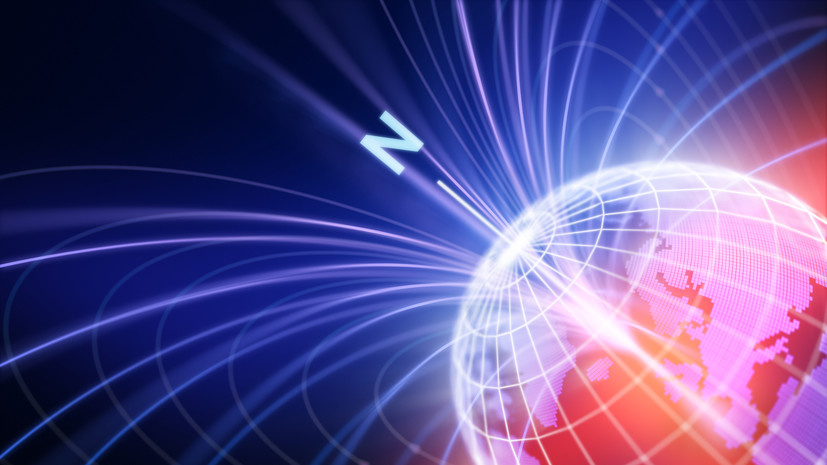     Изображение магнитных полей Земли  Petrovich9