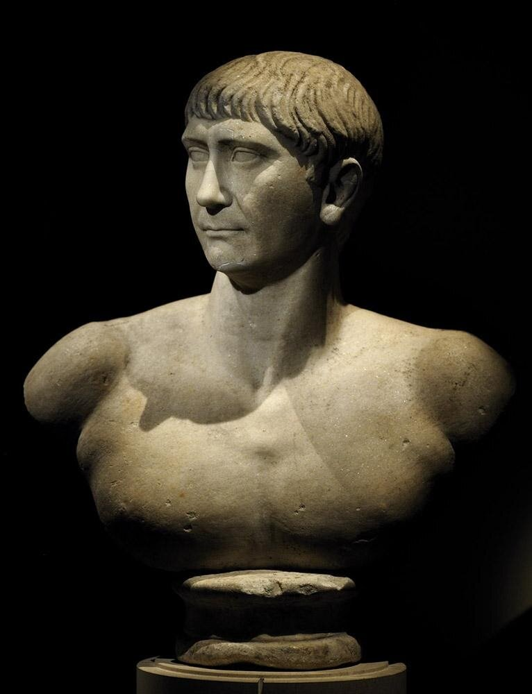 Бюст Траяна, II в. н.э.