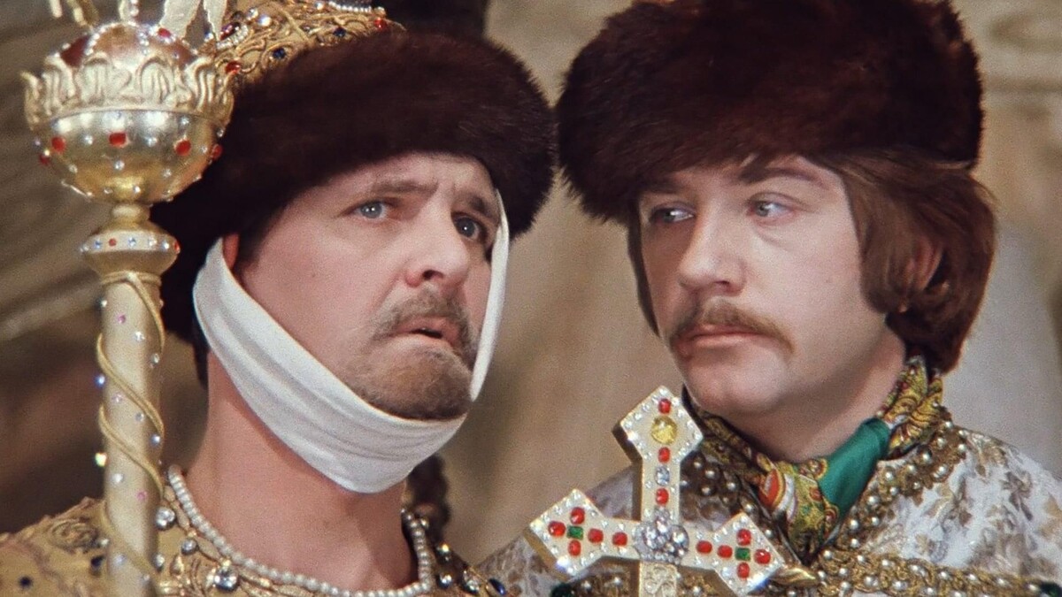 Кадр из фильма "Иван Васильевич меняет профессию" режиссёра Леонида Гайдая