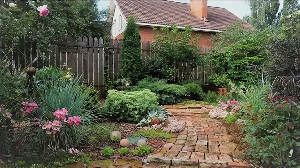 Красивый сад, не старый и не молодой, идеальное сочетание! Яндекс картинки