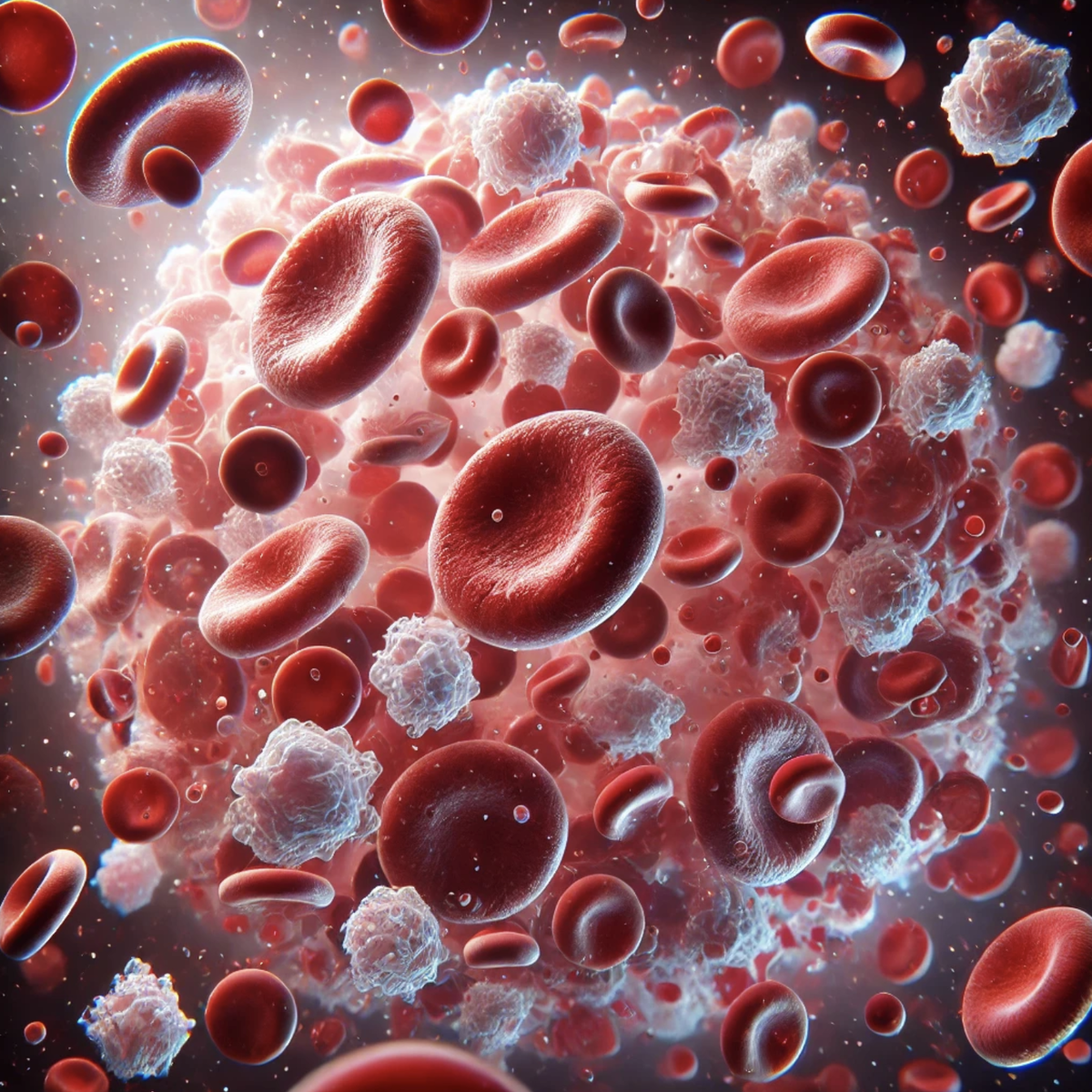 Общий анализ крови - доступное исследование, которое можно проводить каждые полгода. Оно позволяет своевременно выявить отклонения и изменения в организме, обеспечивая базовую оценку состояния здоровья. / Фото 100plus Ai. 