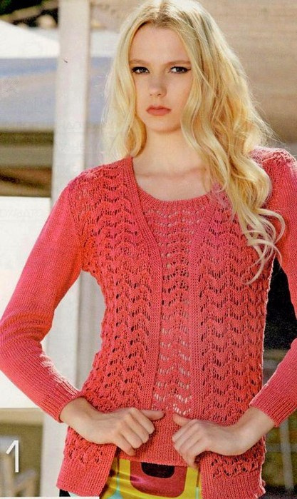 Четыре вязаные женские двойки стильно, элегантно, практично Вязание для Вас