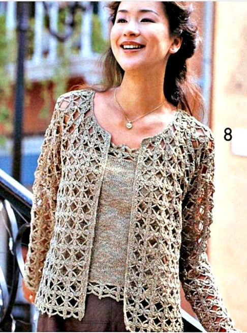 Четыре вязаные женские двойки стильно, элегантно, практично Вязание для Вас