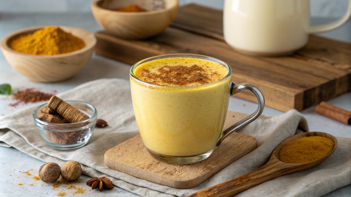 молоко с куркумой - золотое молоко