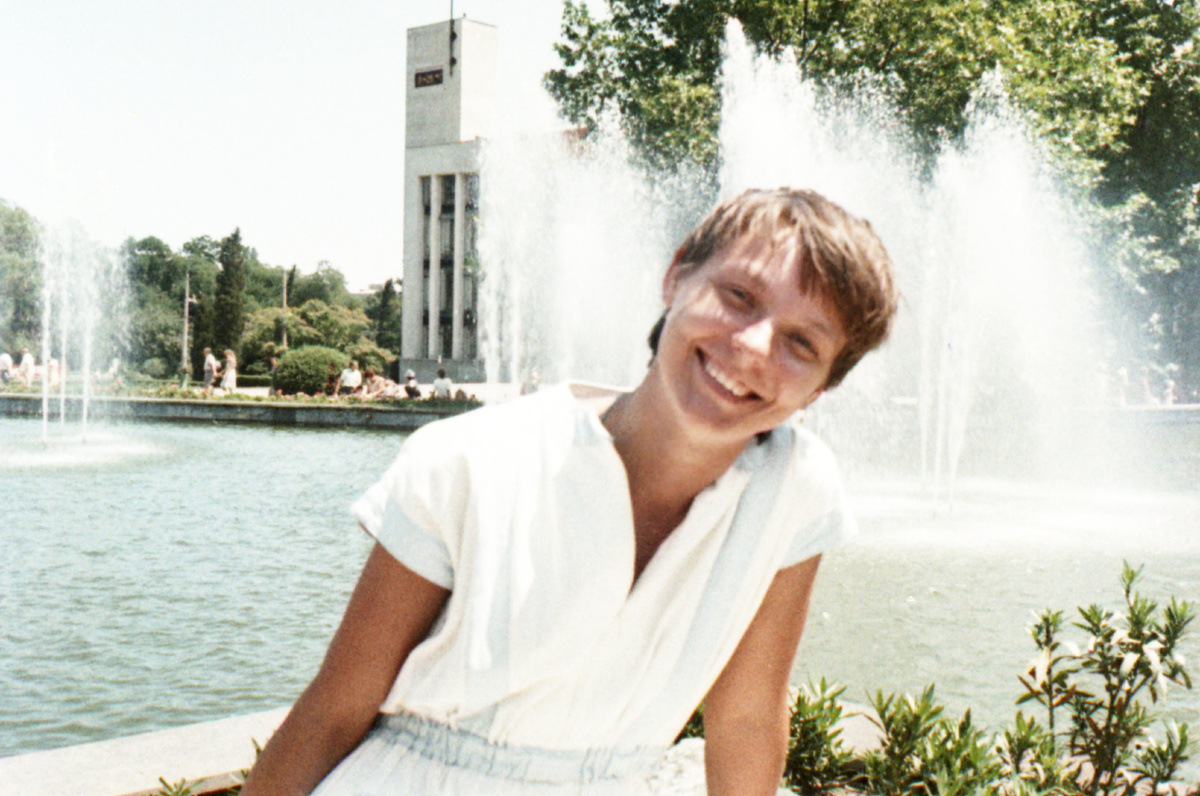 Тут я уже, правда постарше - и замужем, и дочке 2 годика