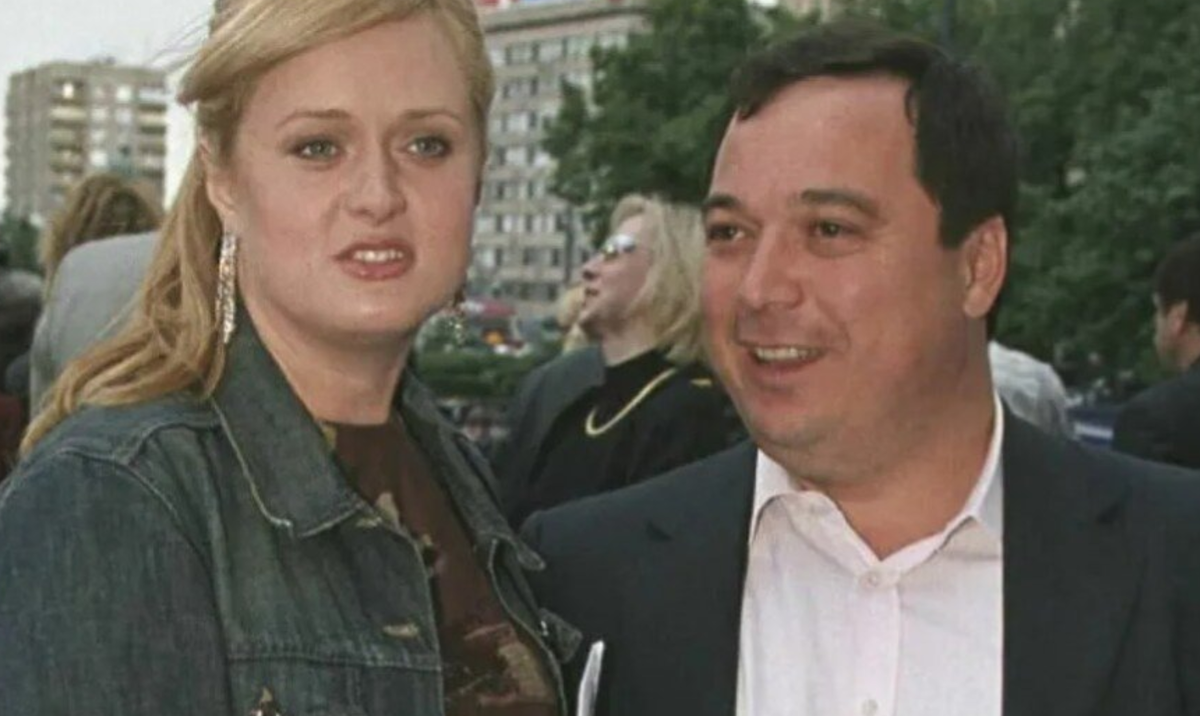 Анна Михалкова с мужем