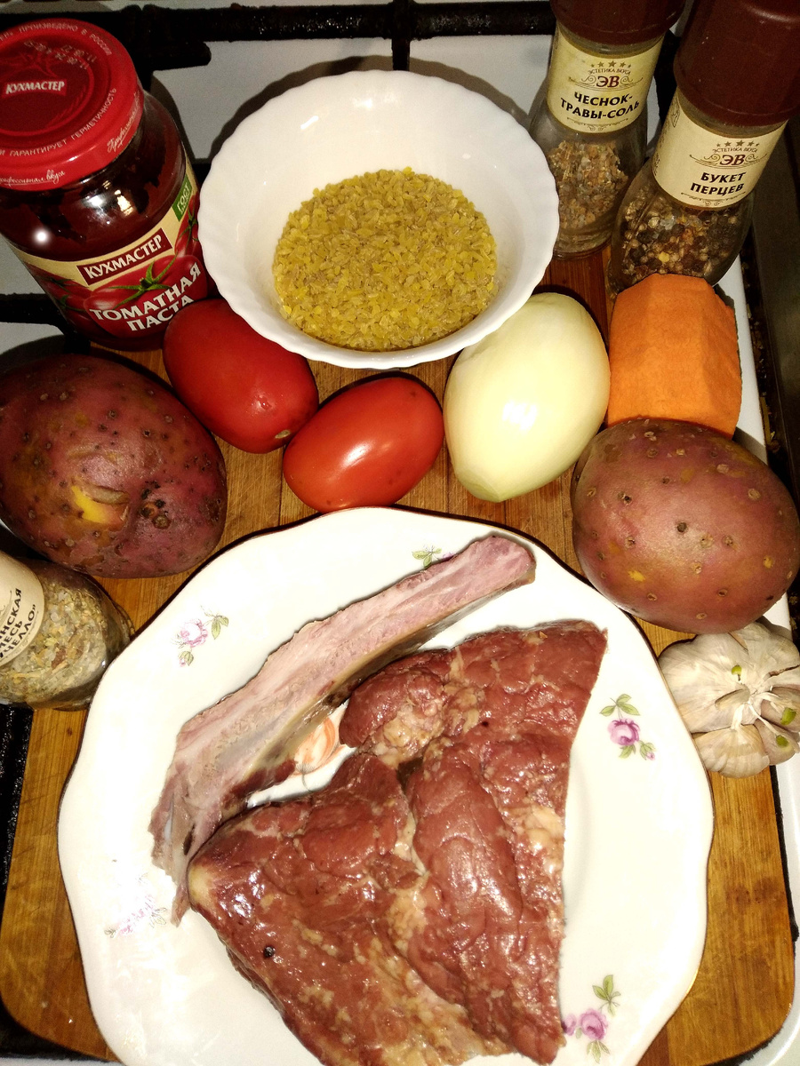 Продукты для томатного супа