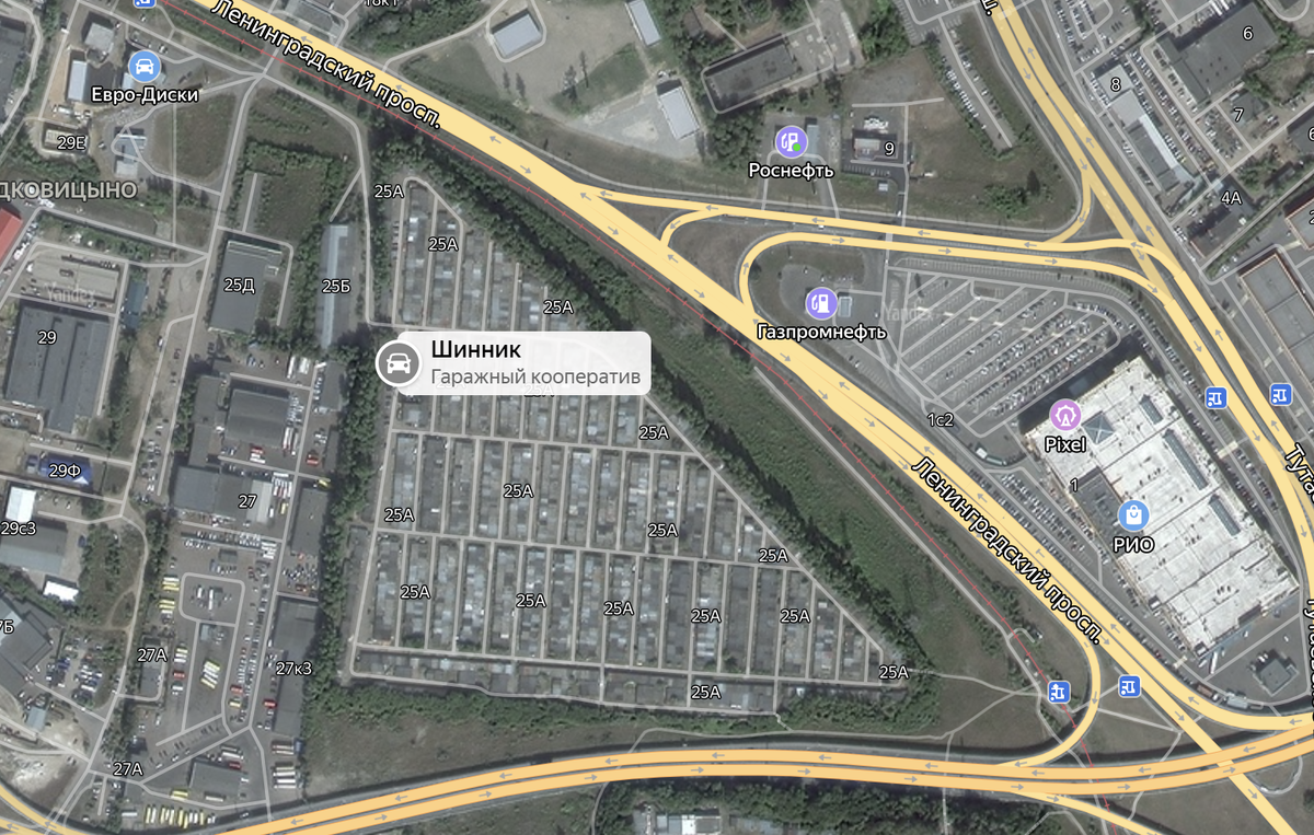 Гаражный кооператив "Шинник"