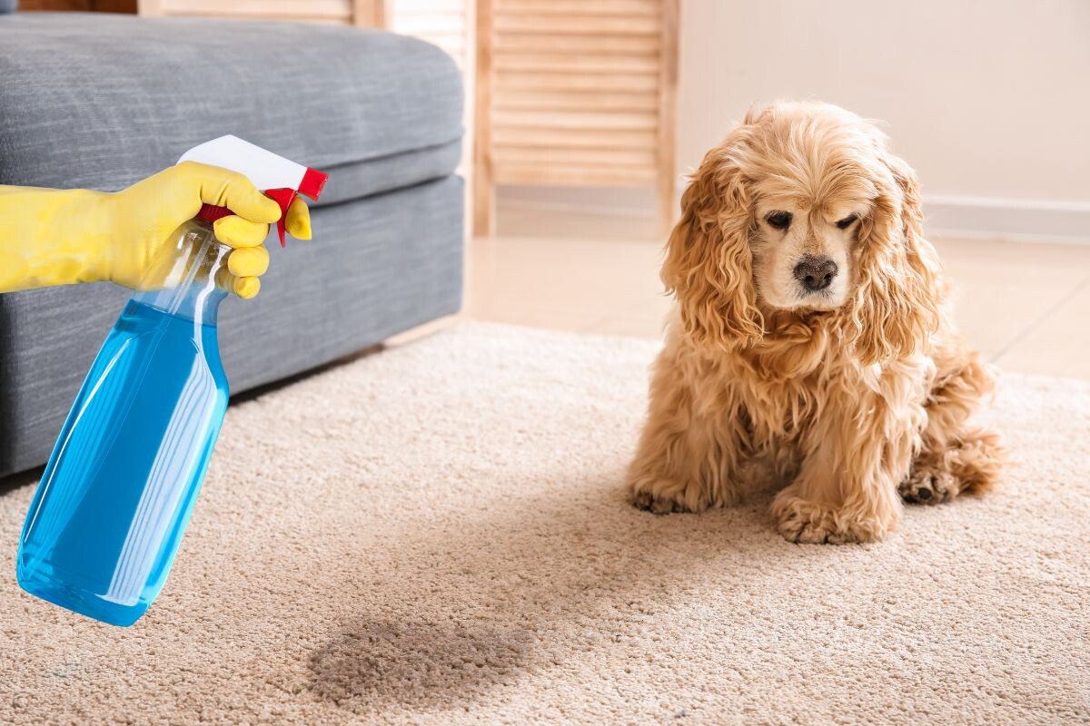 Как избавиться от запаха собачьей мочи 