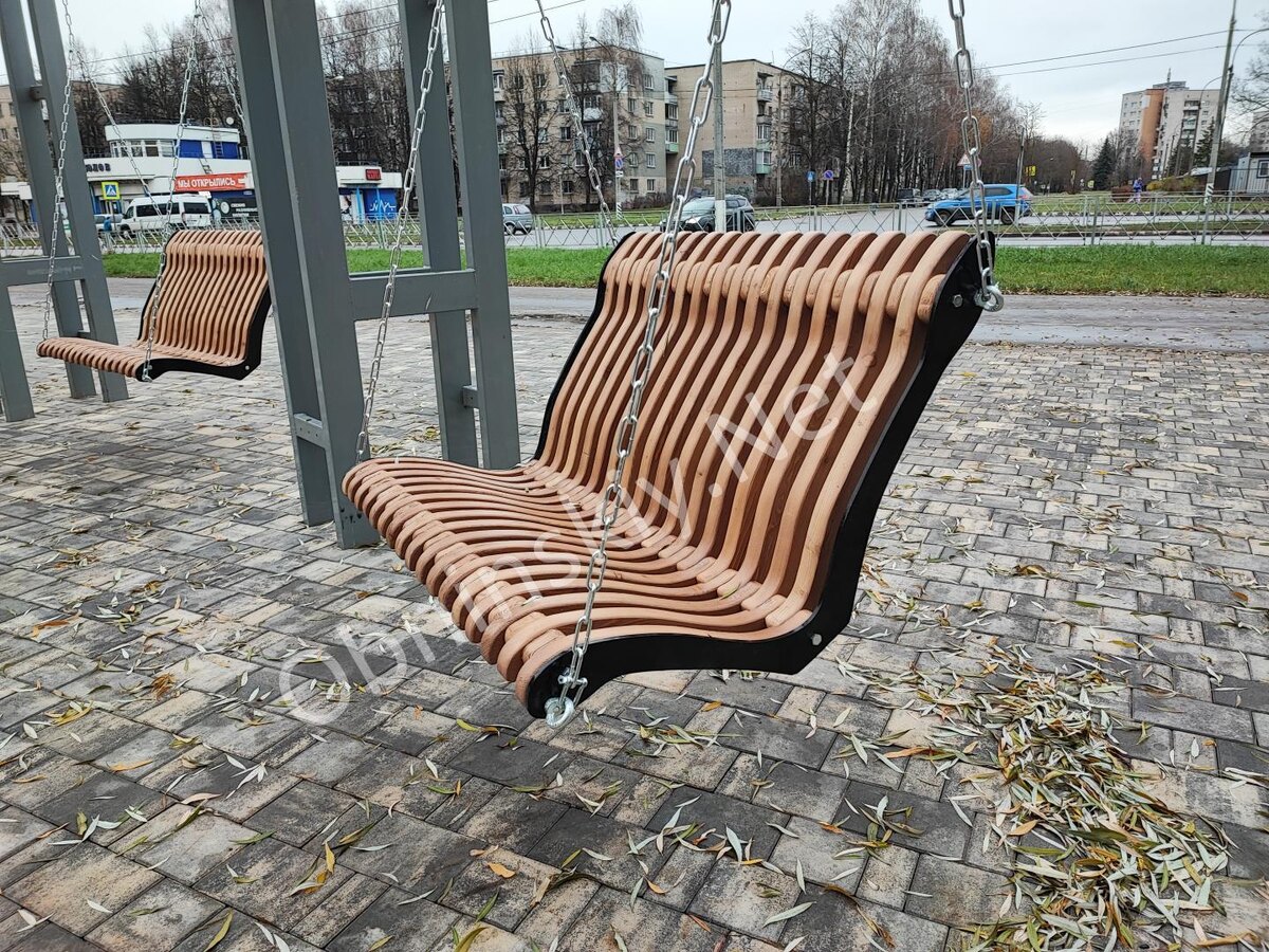 Новые качели появились в Обнинске