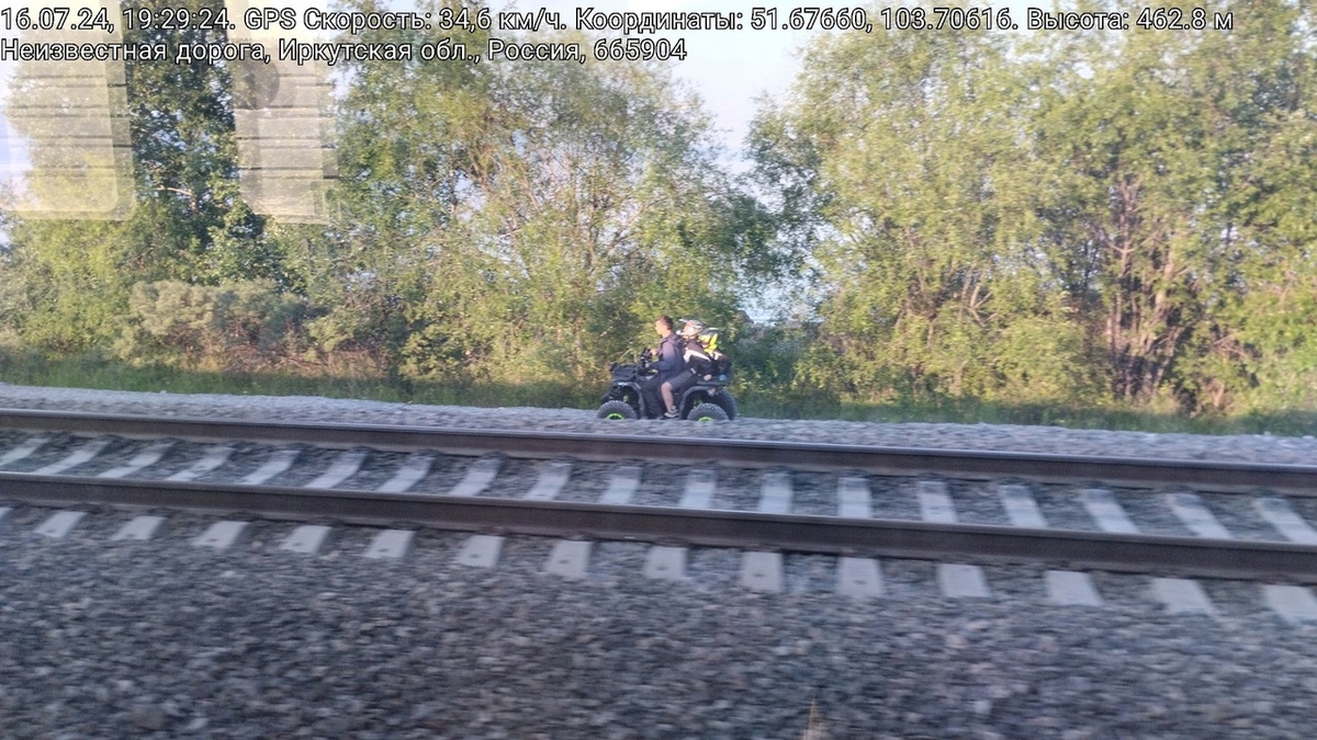 Перегон Слюдянки вдоль Байкала .