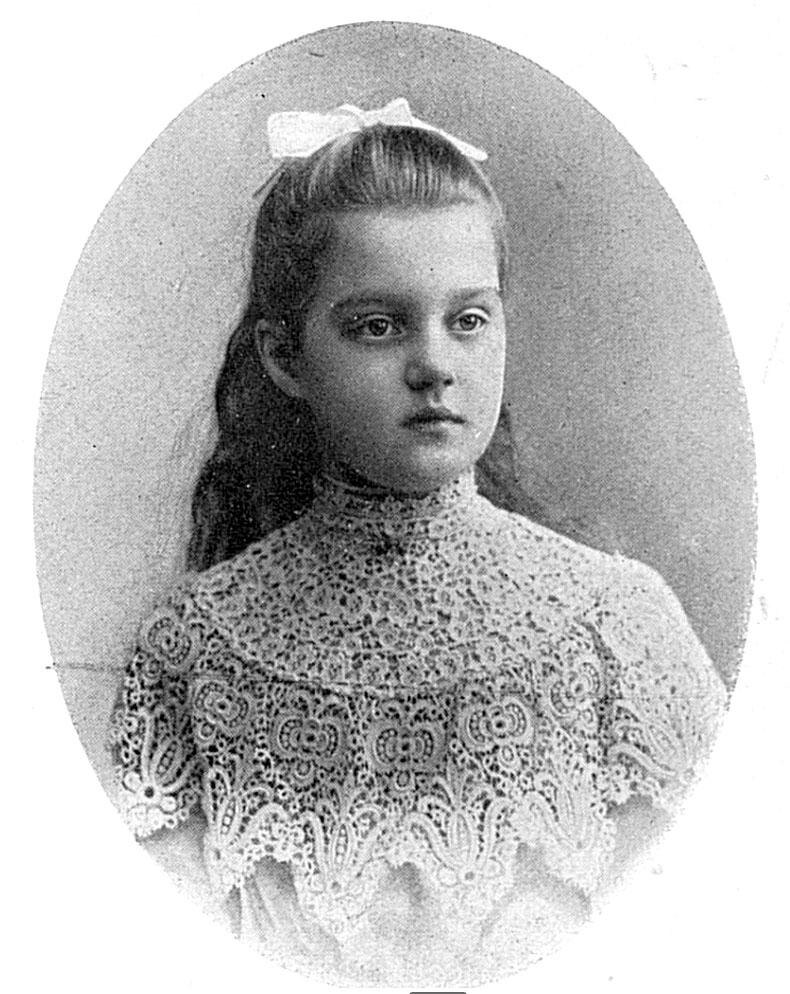 Мария Павловна в детстве