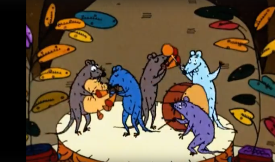 Кадр из мультфильма Кот и Ко.