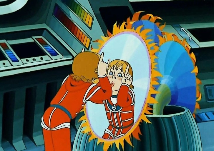 Кадр из мультфильма "Тайна третьей планеты"