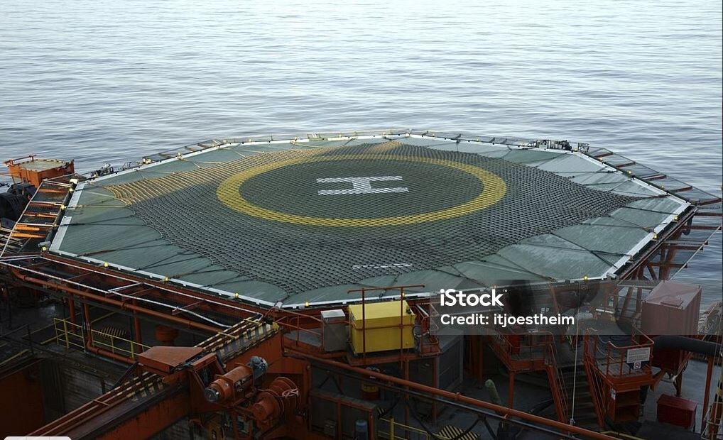 Вертолетная площадка ( фото из открытых источников ) 