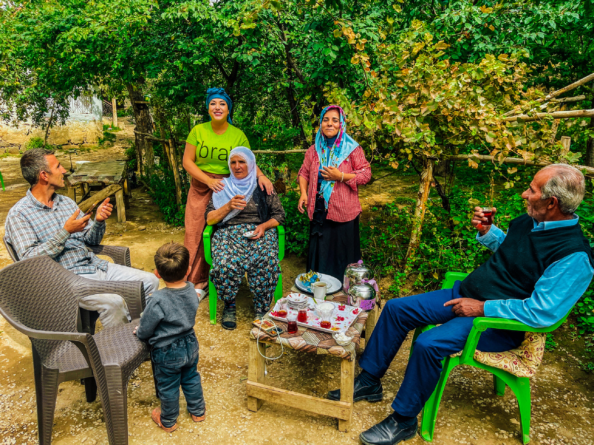 Один день в деревне 