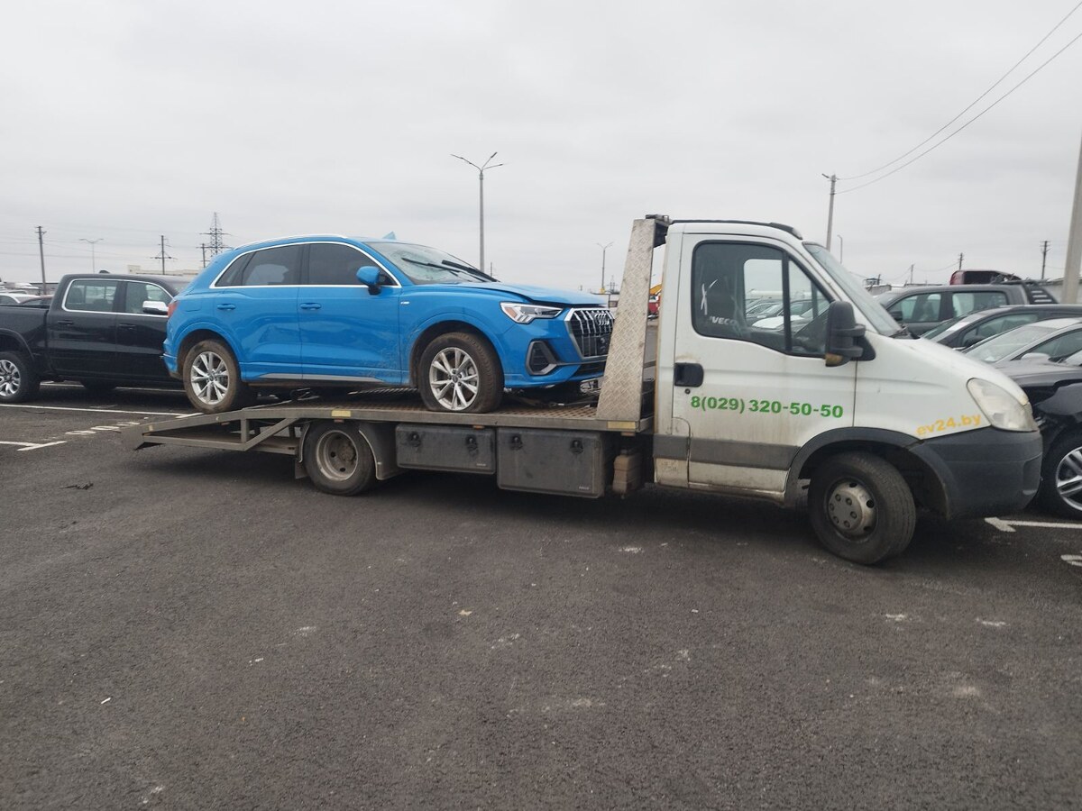 Транспортировка авто из СВХ Колядичи