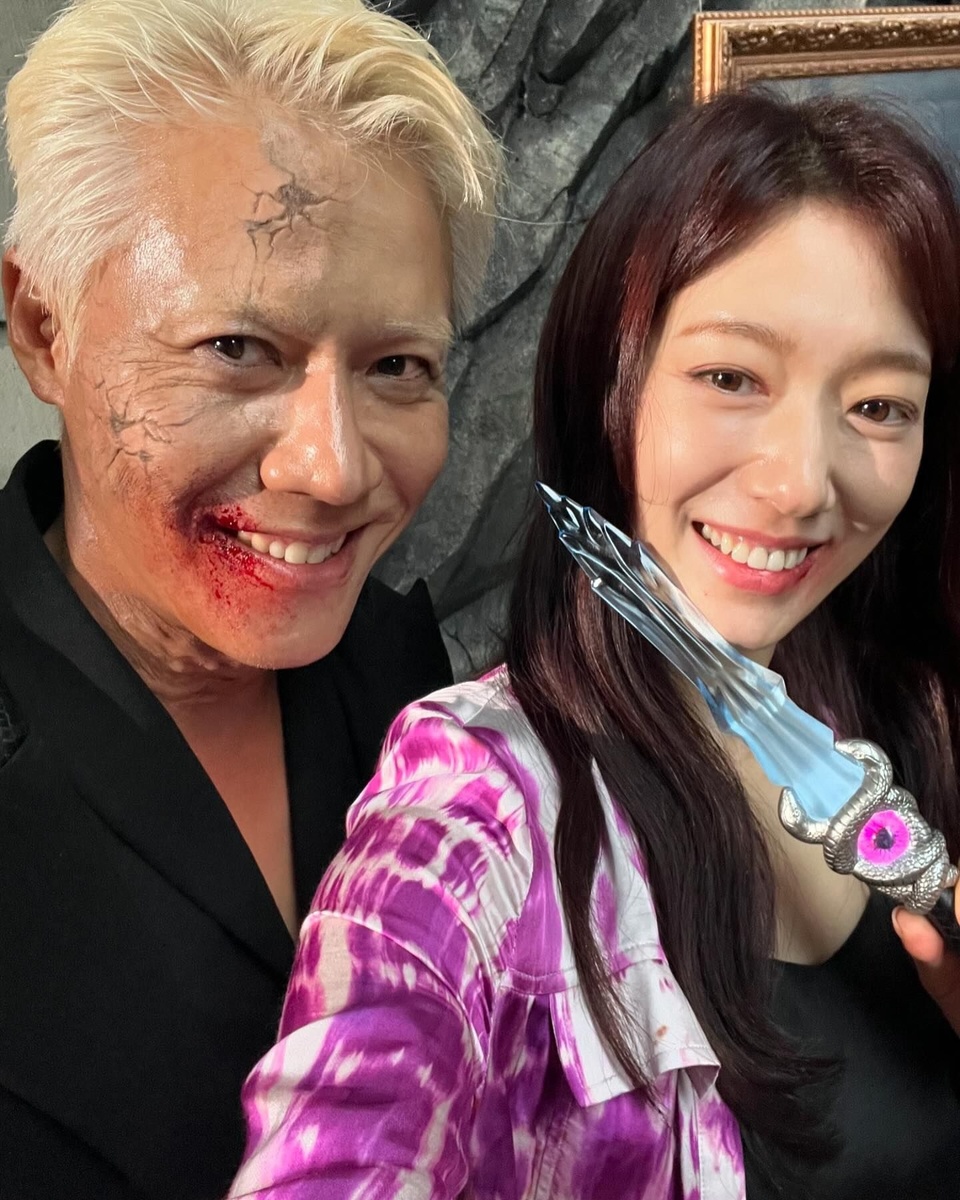 Новые ПакПак, шучу😁 Пак Хо Сан и Пак Шин Хе за кадром