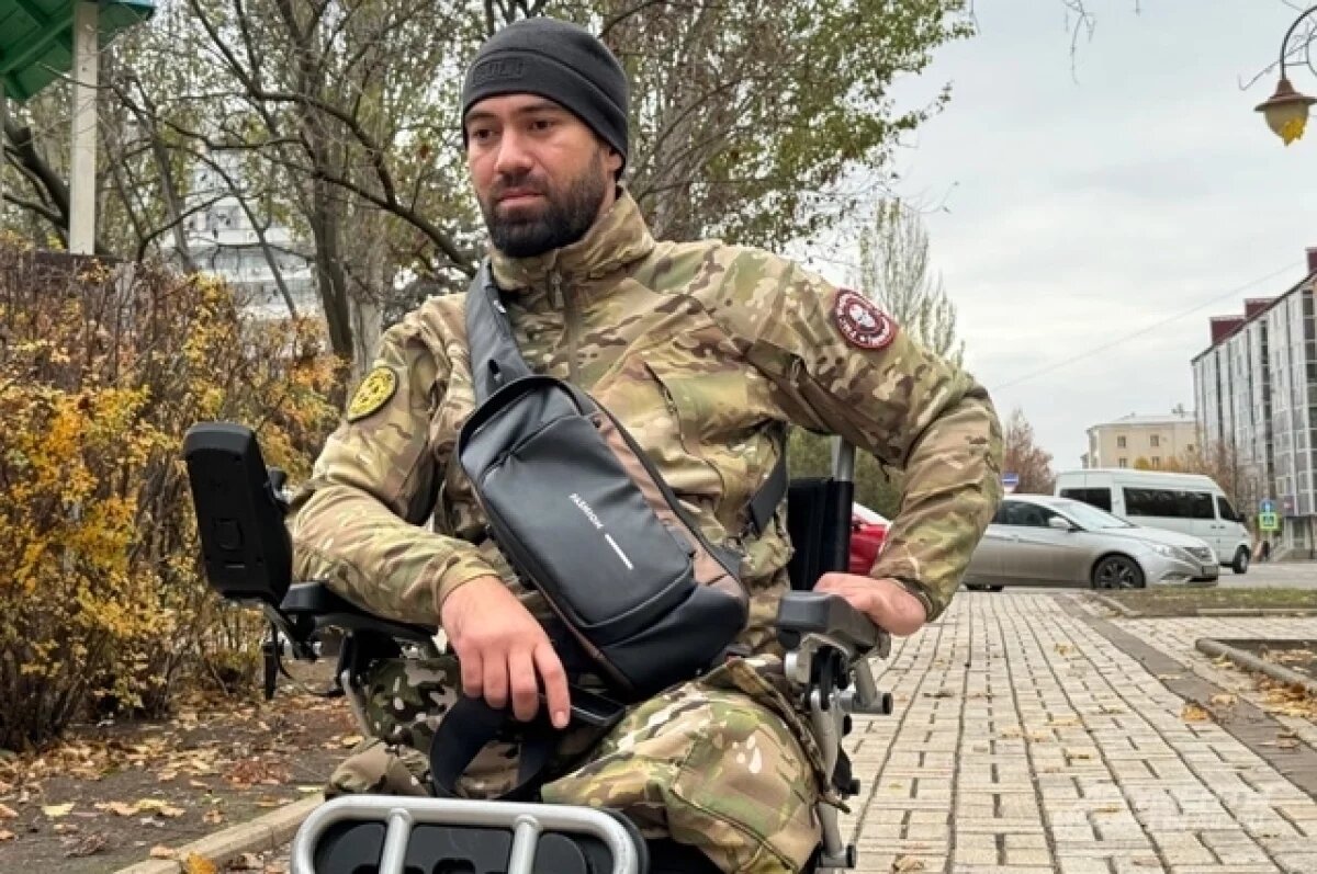    Боец с позывным Эскиз.