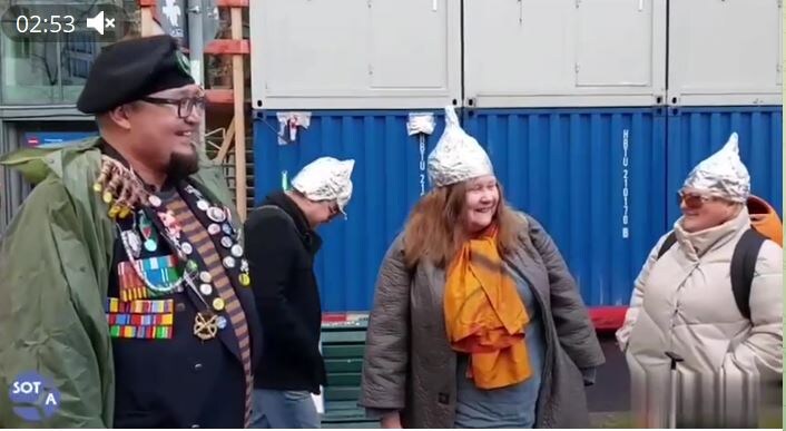 Берлин 17 ноября 2024, митинг оппозиции. Из открытых источников сети Интернет.