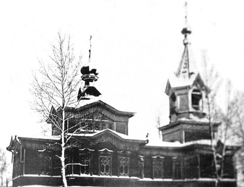 Церковь рядом со Стариковыми, 1913 год