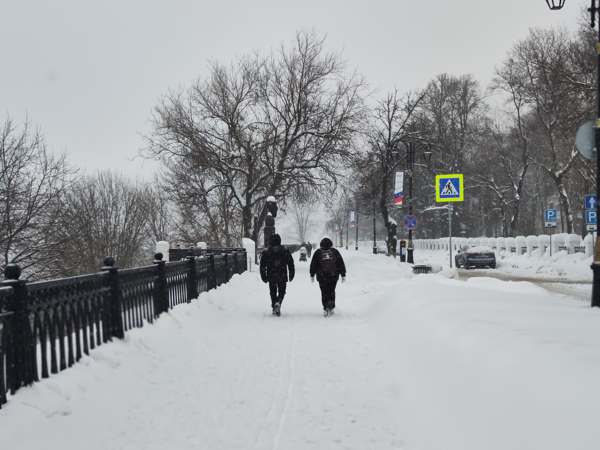 В городе ожидается мокрый снег.  Фото: ФедералПресс / Ксения Кобалия