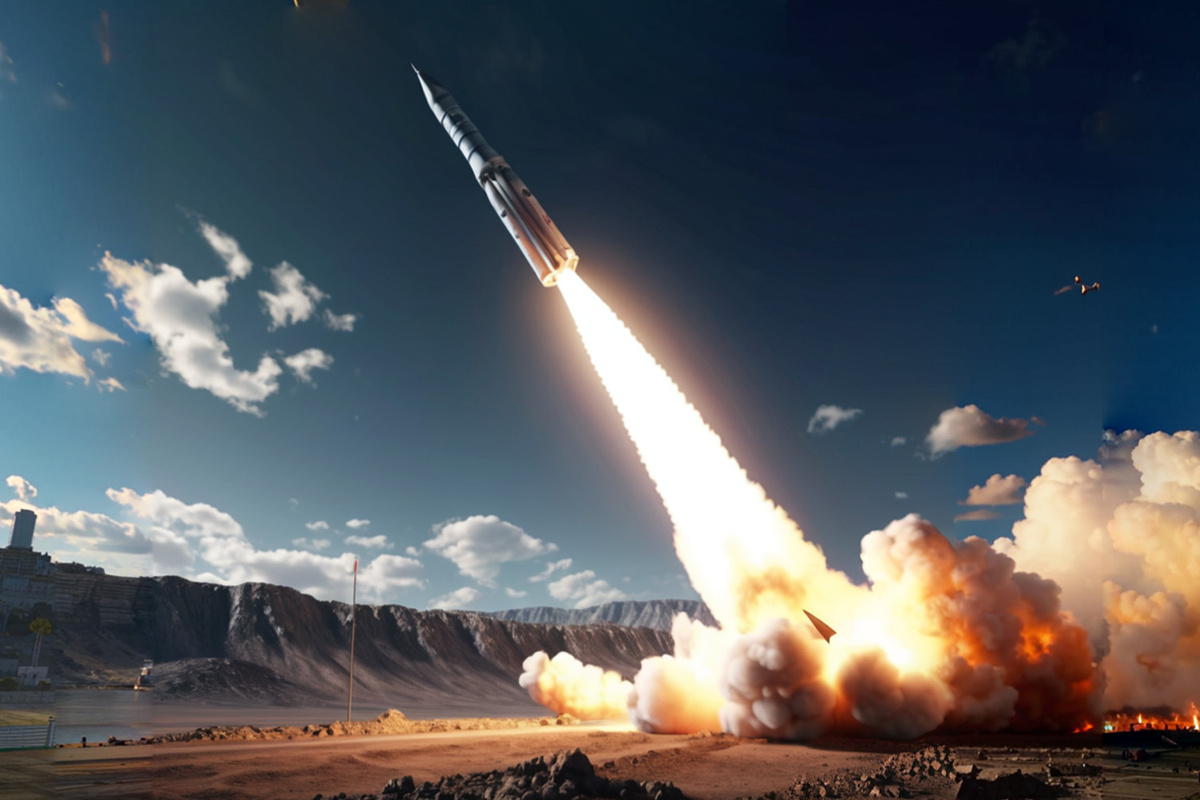 Дальность ракет ATACMS достигает 300 км.  Фото: Изображение сгенерировано нейросетью Kandinsky 3.1