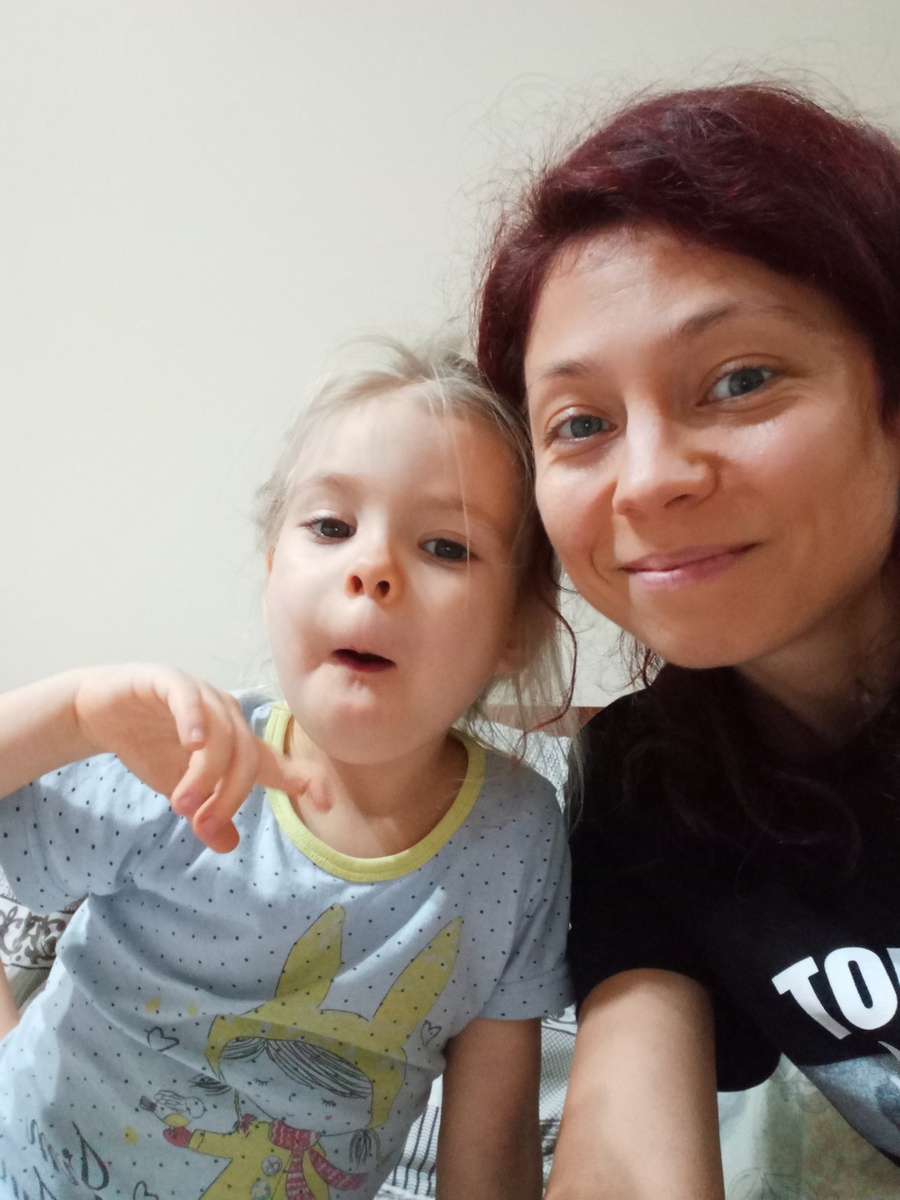 Дурачимся, пока у папы работа.