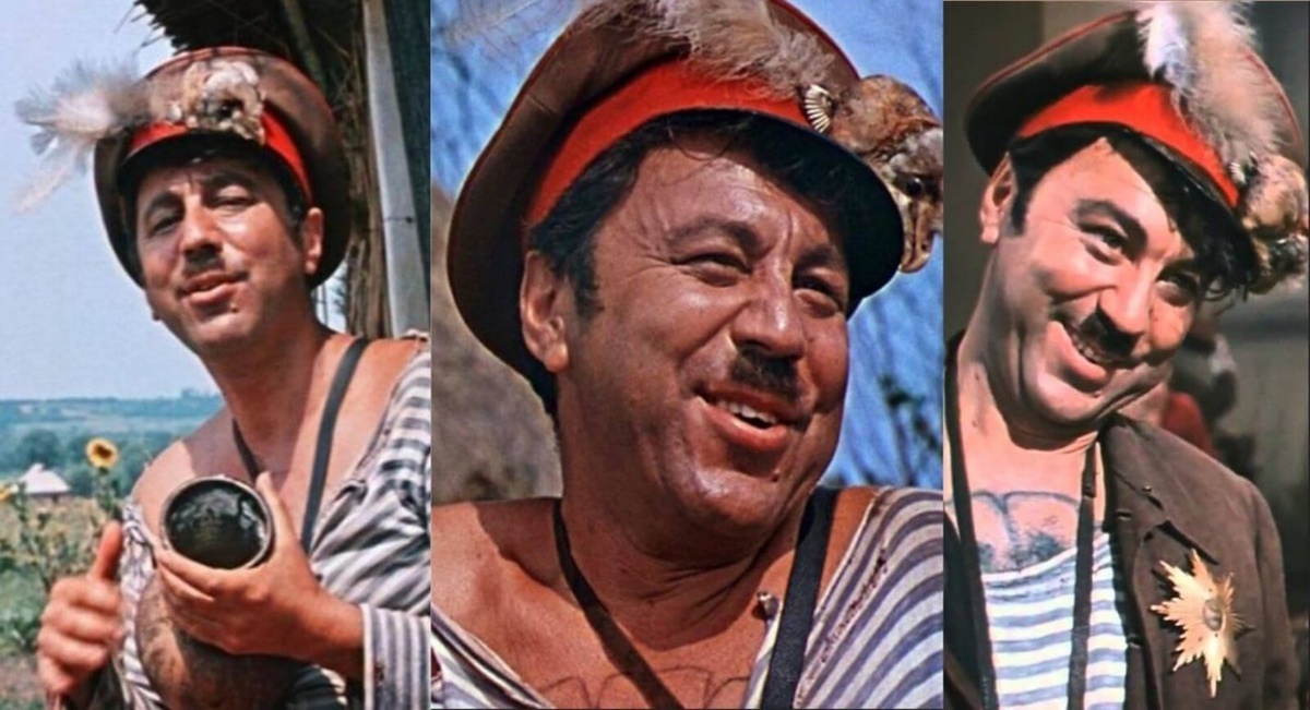 Михаил Водяной в фильме "Свадьба в Малиновке" (1967).