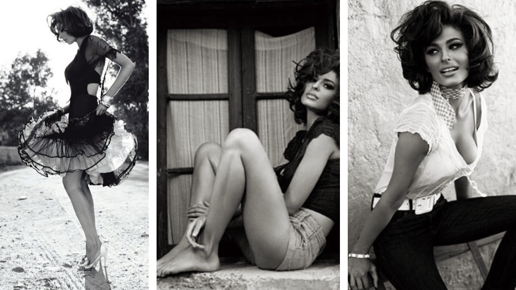 Молодая Софи Лорен. Фото Яндекс.картинки