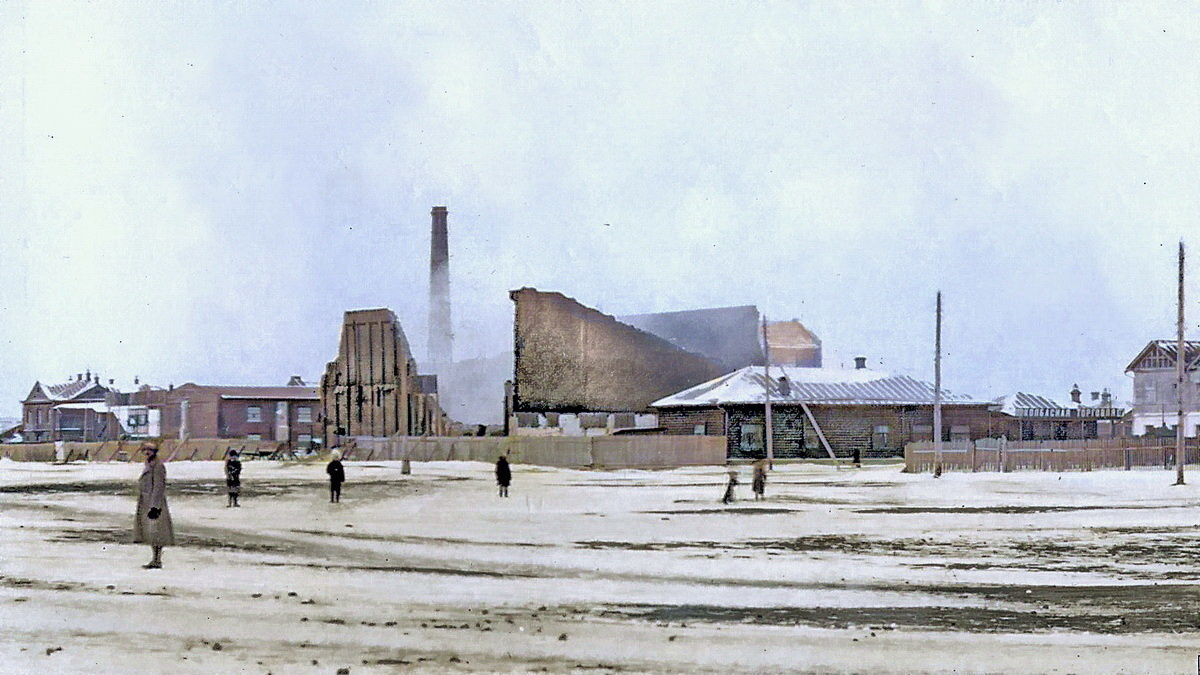 Последствия пожара на холодильнике "Унион"