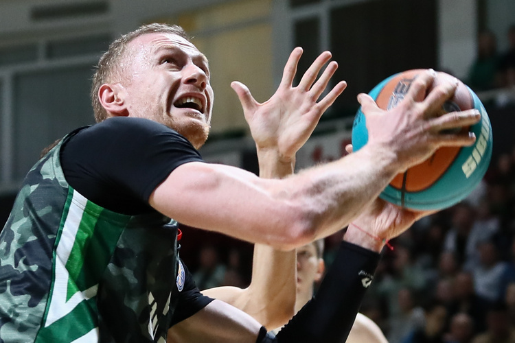    УНИКС обыграл «Енисей» со счетом 96:74.   
Фото: Ксения Богданова, unics.ru