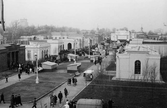 Рязанская ВДНХ в 1960-е годы. Фото из Интернет.