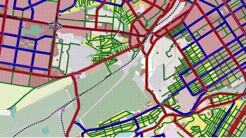     Генплан предполагает, что проспект Строителей будет продлен из архива редакции