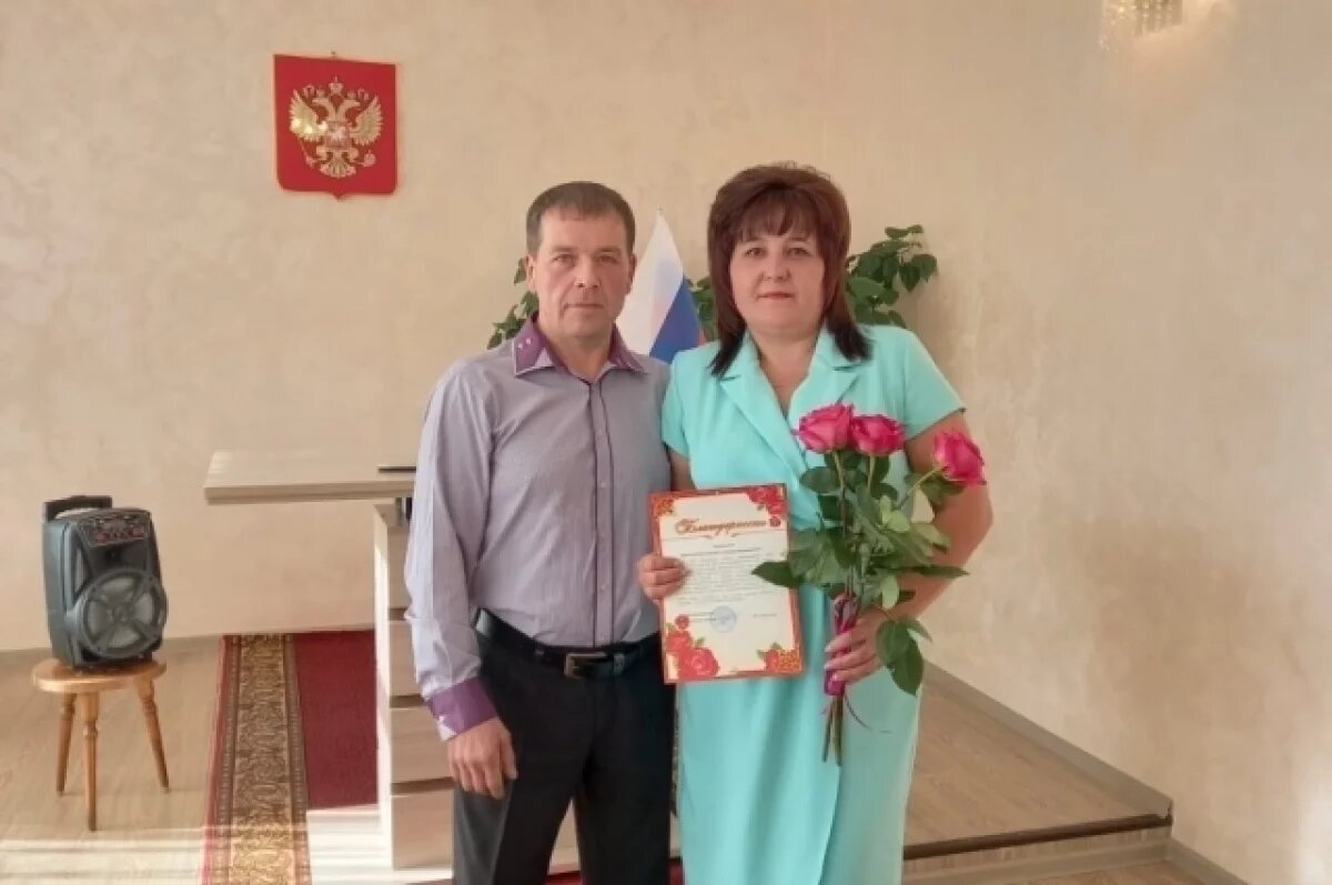    Супруги Горюновы из Хилка отметили 25 лет совместной жизни