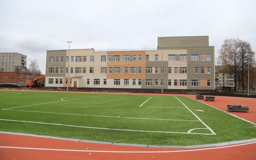    В Ижевске завершается строительство нового здания школы № 61