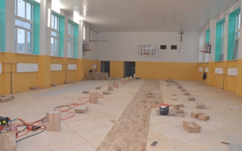    Спортзал школы №61пресс-служба Администрации города