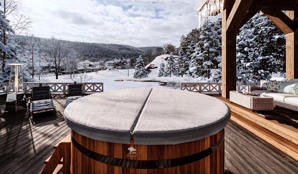 Термокрышка для купели