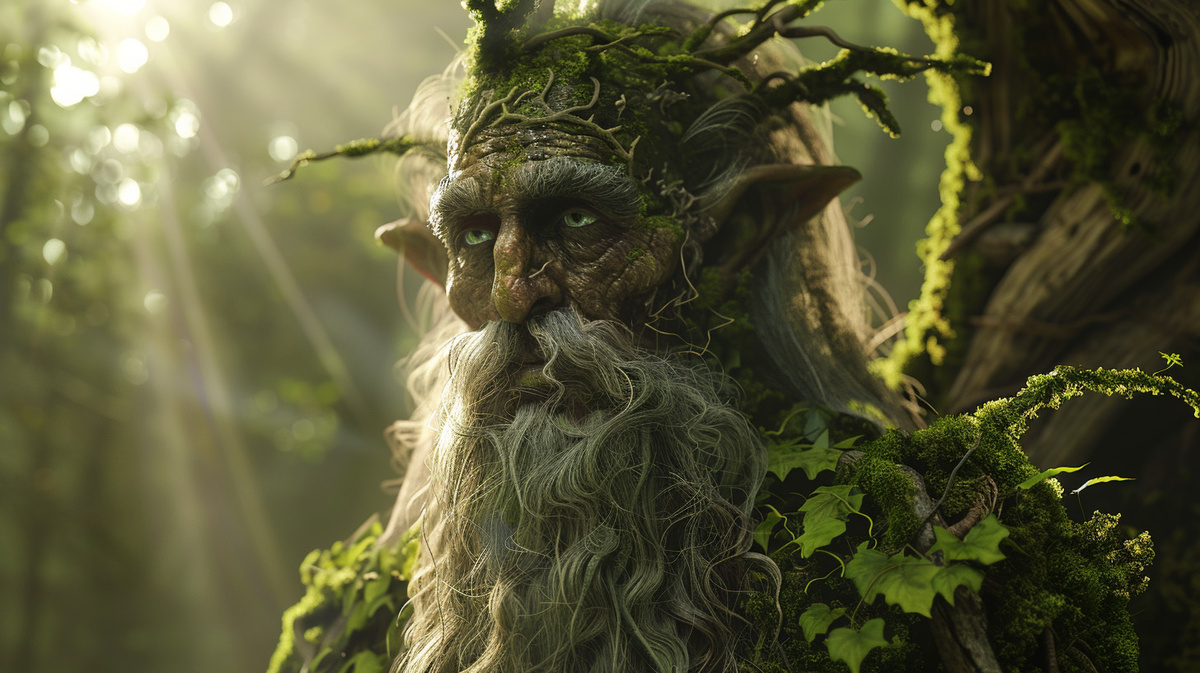 Леший: древнерусский дух, хранитель леса.