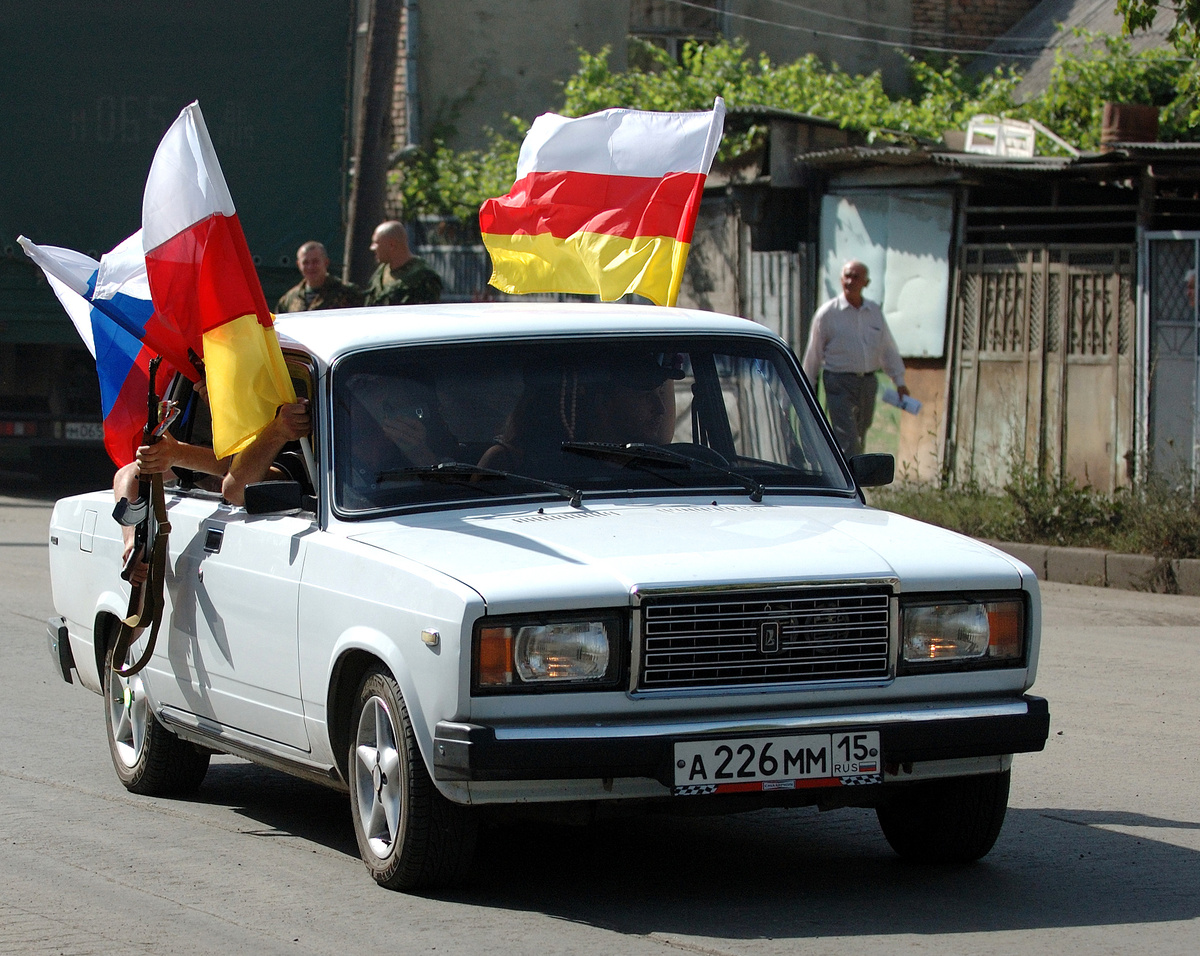 Цхинвал, 26 августа 2008.