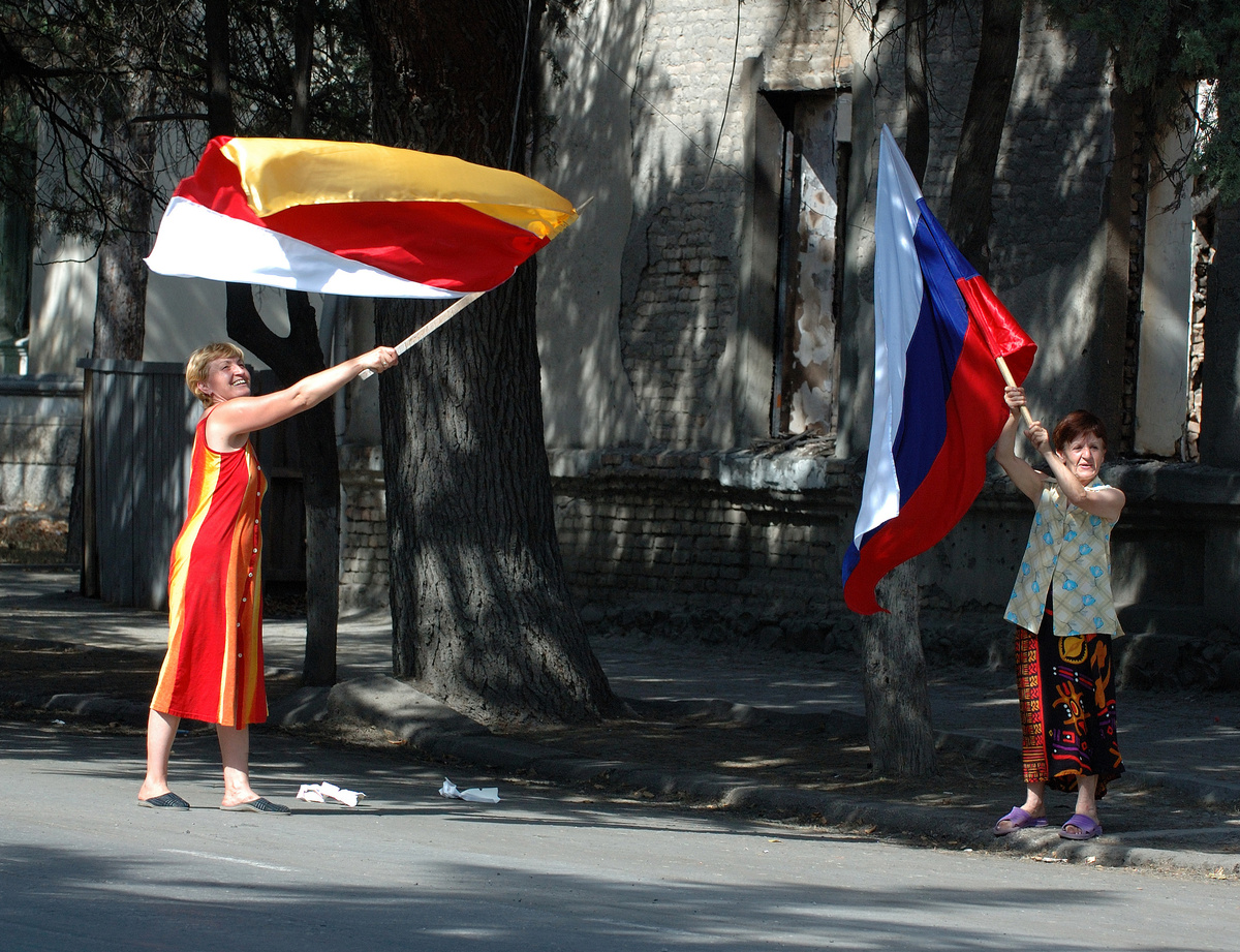 Цхинвал, 26 августа 2008.